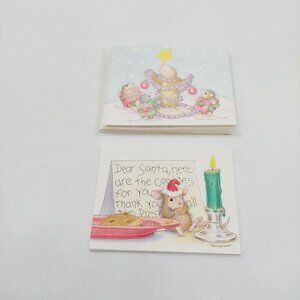 House Mouse Designs Christmas Cards 2 Designs with Envelopes Lot Of 24